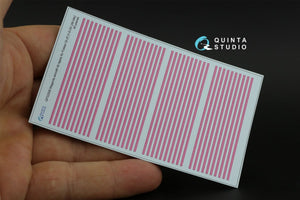 Quinta Studio QP32006 Magenta rib tapes Fokker Dr. (F.)ID.VII (All kits) 1/32 – obrázek 7