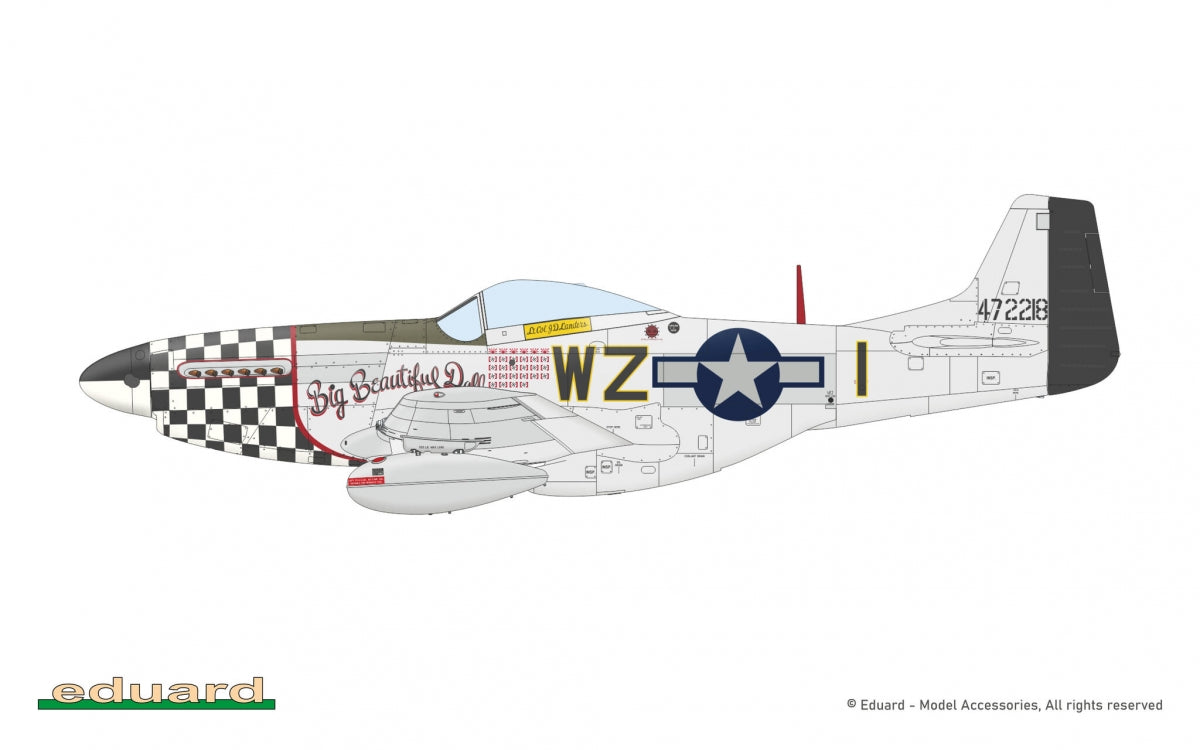 Eduard 70173 P-51D Mustang - The ProfiPACK Edition 1/72 – obrázek 3