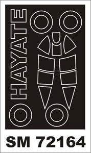 Montex SM72164 Ki-84 Hayate HASEGAWA