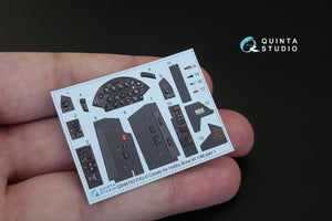 Quinta Studio QD48153 F4U-5 3D-Printed &amp;amp; colored Interior on decal paper (for Hobby Boss kit) 1/48 – image 2