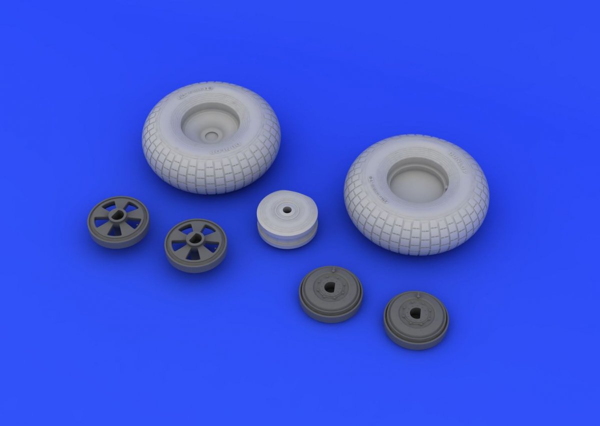 Eduard 632061 Mosquito FB Mk. IV wheels 1/32 HK MODELS – Bild 2