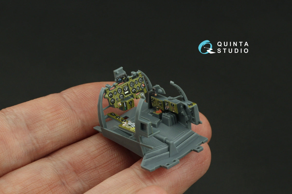 Quinta Studio QD48477 A6M3 Zero 3D-Printed colored Interior on decal paper (Eduard) 1/48 – obrázek 9