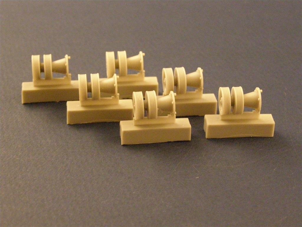 Panzer Art RE35-034 Burn out return rollers for KV-I/II tanks 1/35 – Bild 2