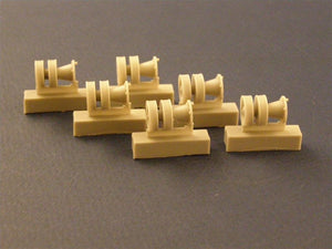 Panzer Art RE35-034 Burn out return rollers for KV-I/II tanks 1/35 – Bild 2