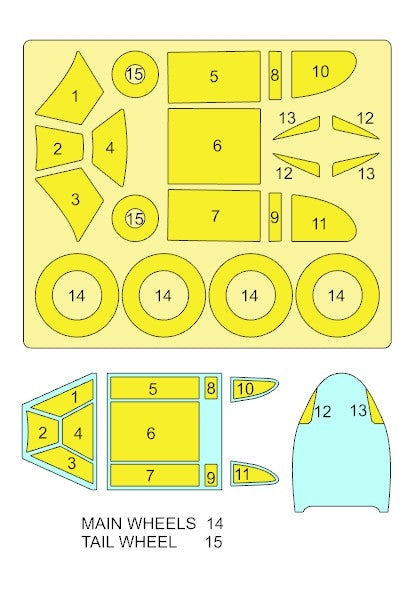 Omask 54073 Lagg-3 mask (for Zvezda) 1/48 – image 2