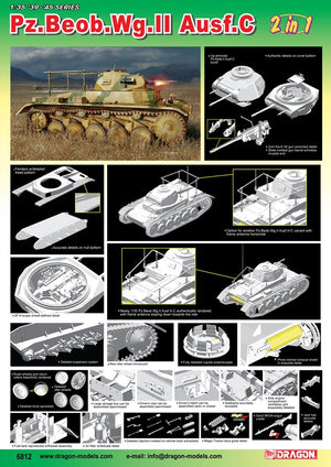 Dragon 6812 Pz.Beob.Wg.II Ausf.AC – obrázek 2