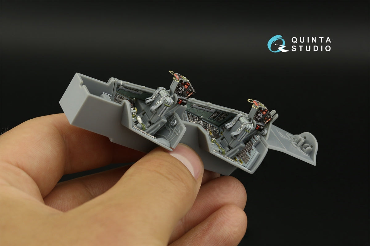 Quinta Studio QD48396 F-14B 3D-Printed &amp;amp; colored Interior on decal paper (Hobby Boss) 1/48 – image 14