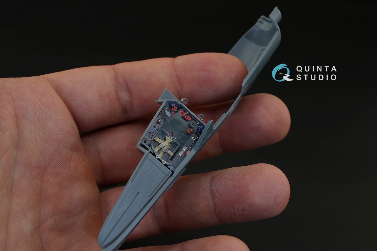Quinta Studio QD48139 FW 190D-9 3D-Printed &amp;amp; colored Interior on decal paper (for Eduard kit) 1/48 – Bild 7