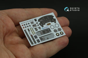 Quinta Studio QD32159 Yak-9 T/K 3D-Printed &amp;amp; colored Interior on decal paper (ICM) 1/32 – obrázek 7