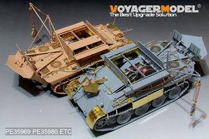 Voyager Model PE35980 WWII German Bergepanther Ausf.A (Late type,Panther G tool holders) Basic For TAKOM 2101 1/35 – image 16
