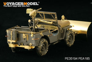 Voyager Model PEA185 WWII US Jeep Willys MB snow plow w/ tire chains (For TAMIYA /ITALIAN) 1/35 – image 6