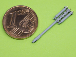 Master AM-48-125 AH-64 Apache - M230 Chain Gun barrel (30mm), Pitot Tubes and tail antenna (resin, PE and turned parts) 1/48 – image 11