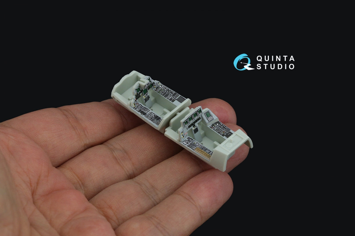Quinta Studio QD72110 F-15E 3D-Printed &amp;amp; colored Interior on decal paper (Revell) 1/72 – image 9
