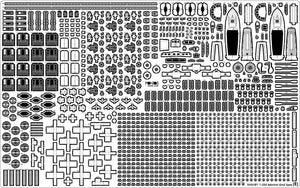 Pontos 35033F1 ADMIRAL GRAF SPEE 1939 Detail Up Set 1/350 – obrázek 11