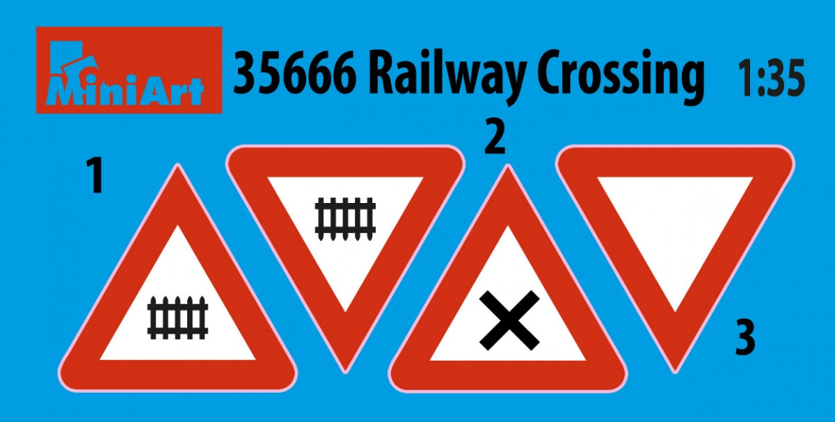 Miniart 35666 Railway Crossing 1/35 – zdjęcie 2