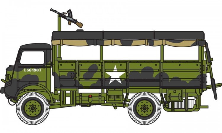 Airfix 03306A Bedford QLT And Bedford QLD Trucks 1/76 – obrázek 5