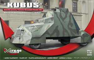 Mirage Hobby 355026 Kubuś Armored Car Warsaw Uprising August 1944 1/35