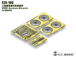 ET Model E35-166 WWII German Bicycle (For TAMIYA Kit) (1/35)