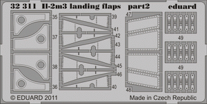 Eduard 32311 Il-2m3 landing flaps HOBBY BOSS 1/32 – zdjęcie 2