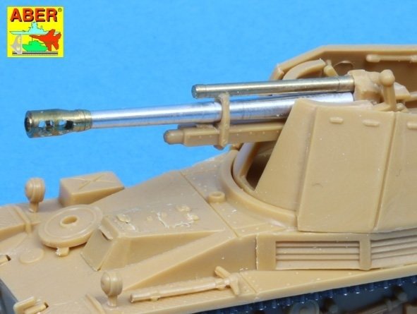 Aber 72L-55 German 105mm barrel for LeFH 18 “Wespe” 1/72 – imagen 6
