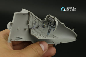 Quinta Studio QDS-32194 AV-8B Harrier II late 3D-Printed &amp;amp; colored Interior on decal paper (Trumpeter) (small version) 1/32 – obrázek 11