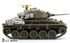 ET Model P35-037 WWII US ARMY M24 CHAFFEE Light Tank Workable Track ( 3D Printed ) 1/35 – Bild 8