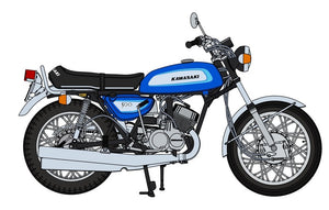 Hasegawa 21735 Kawasaki 500-SS / MACH III (H1A) 1/12 – imagen 5