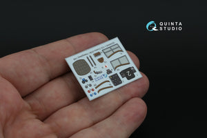 Quinta Studio QD48445 I-153 3D-Printed colored Interior on decal paper (ICM/Hasegawa) 1/48 – image 6