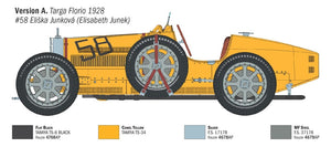 Italeri 4716 Bugatti Type 35B - Targa Florio 29/Monaco GP 30 1/12 – obrázek 5