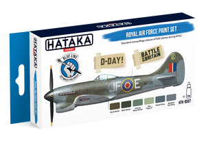 Hataka HTK-BS07 BLUE LINE – Royal Air Force paint set 6x17ml