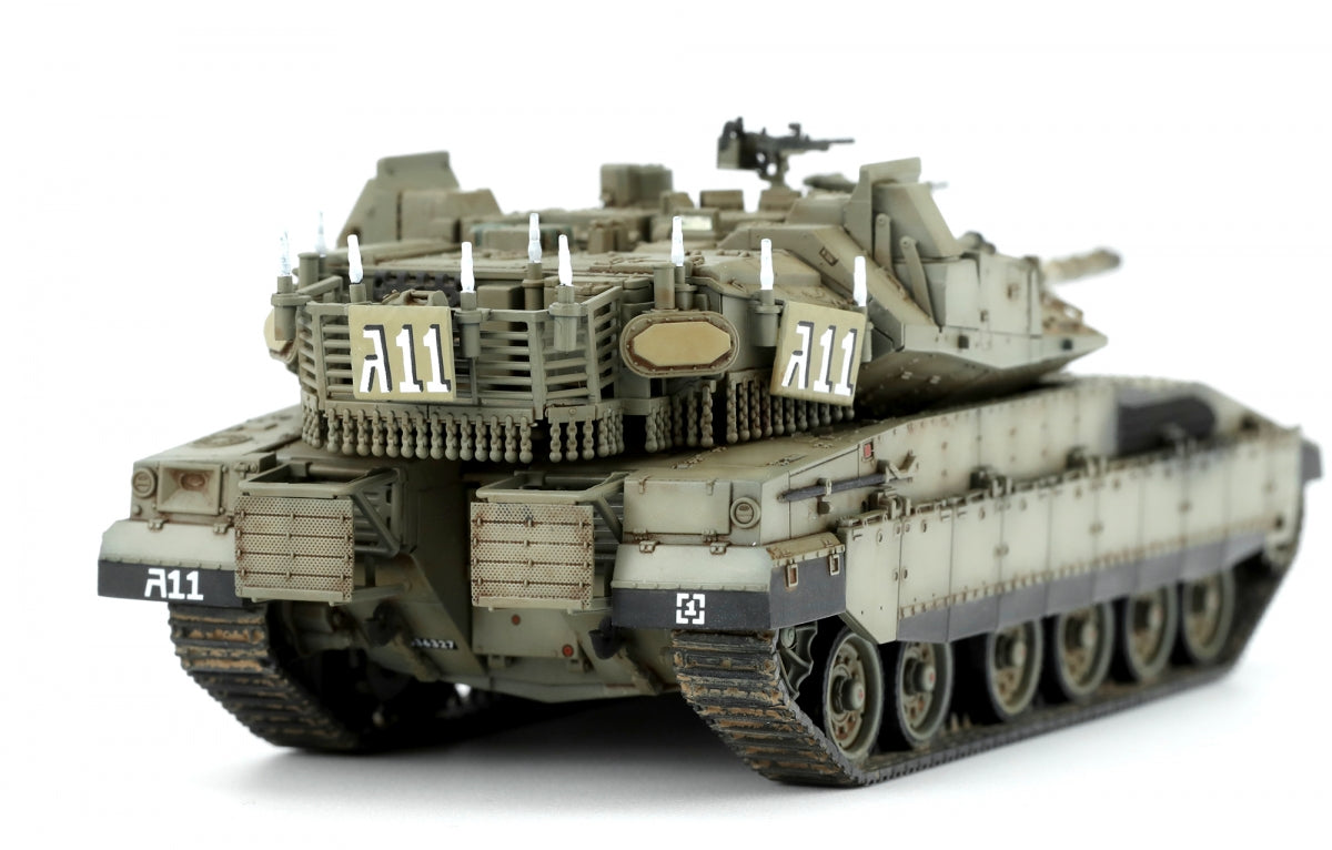 Meng Model 72-006 Israeli Main Battle Tank Merkava Mk.4M w/ Trophy Active Protection System 1/72 – image 3