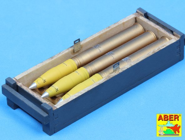 Aber 16014 8.8 cm Tiger I high-explosive Ammo with box (1/16) – Bild 5