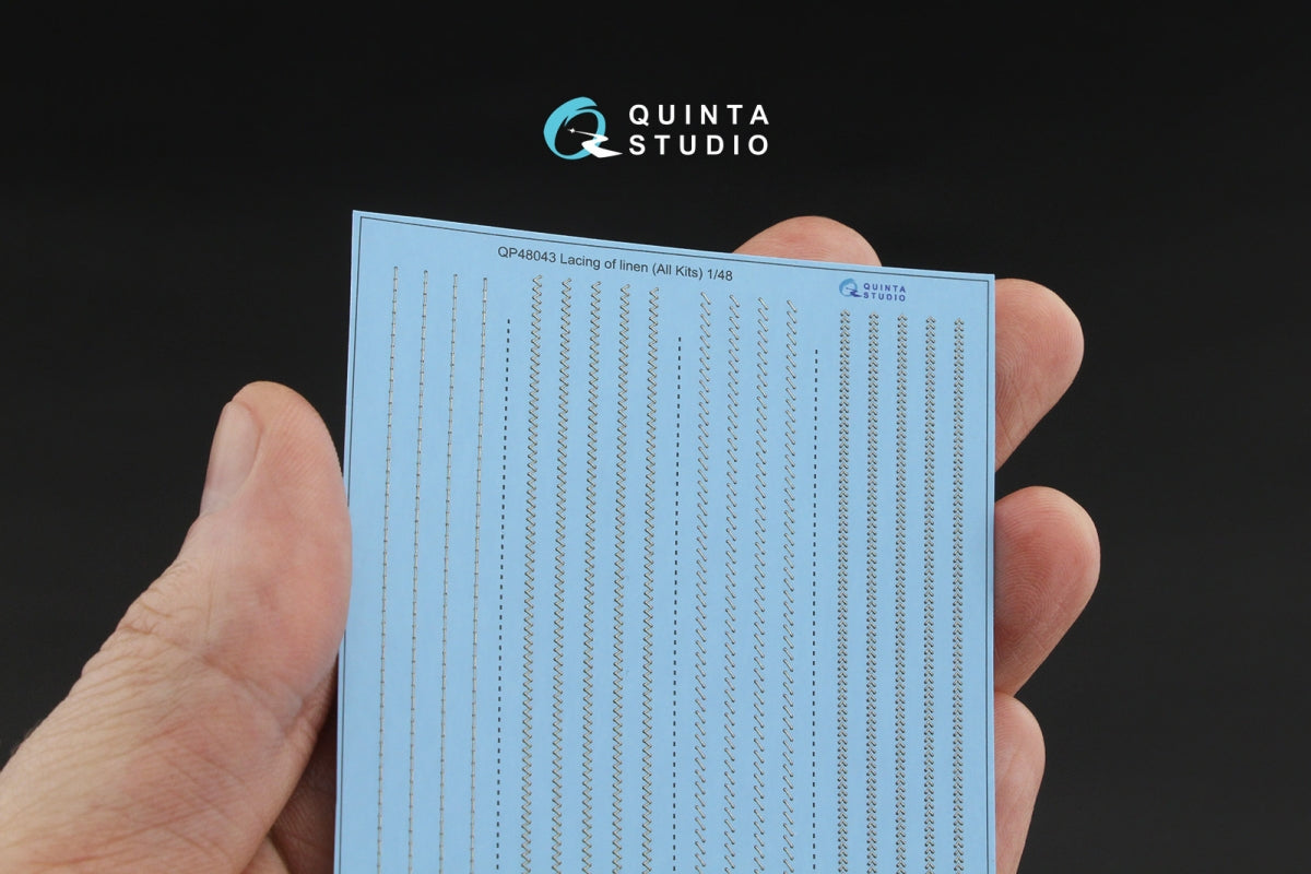 Quinta Studio QP48043 Lacing of linen (All Kits) 1/48 – image 2