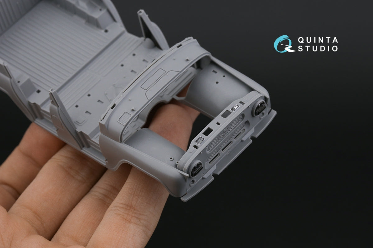 Quinta Studio QD35115 UAZ-469 3D-Printed &amp;amp; colored Interior on decal paper (Zvezda) 1/35 – Bild 9