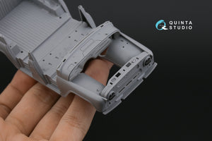 Quinta Studio QD35115 UAZ-469 3D-Printed &amp;amp; colored Interior on decal paper (Zvezda) 1/35 – Bild 9