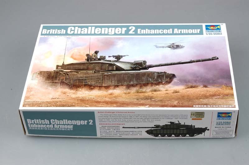 Trumpeter 01522 British Challenger 2 Enhanced Armor (1/35) – imagen 2