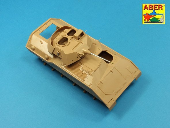 Aber 35L-180 25mm M242 Bushmaster early chain gun barrel &amp;amp; 7,62mm M240 machine gun barrel used on early M2/M3 Bradley or LAV-25 1/35 – image 12