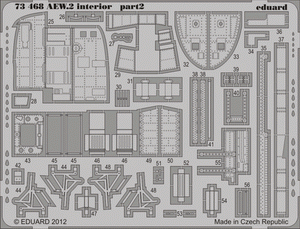 Eduard 73468 Sea King AEW.2 interior SA 1/72 CYBER HOBBY – Bild 3
