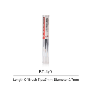 DSPIAE FBT-4/0 Fine Brush Tips 4/0 3PCS / Precision Brush Tips