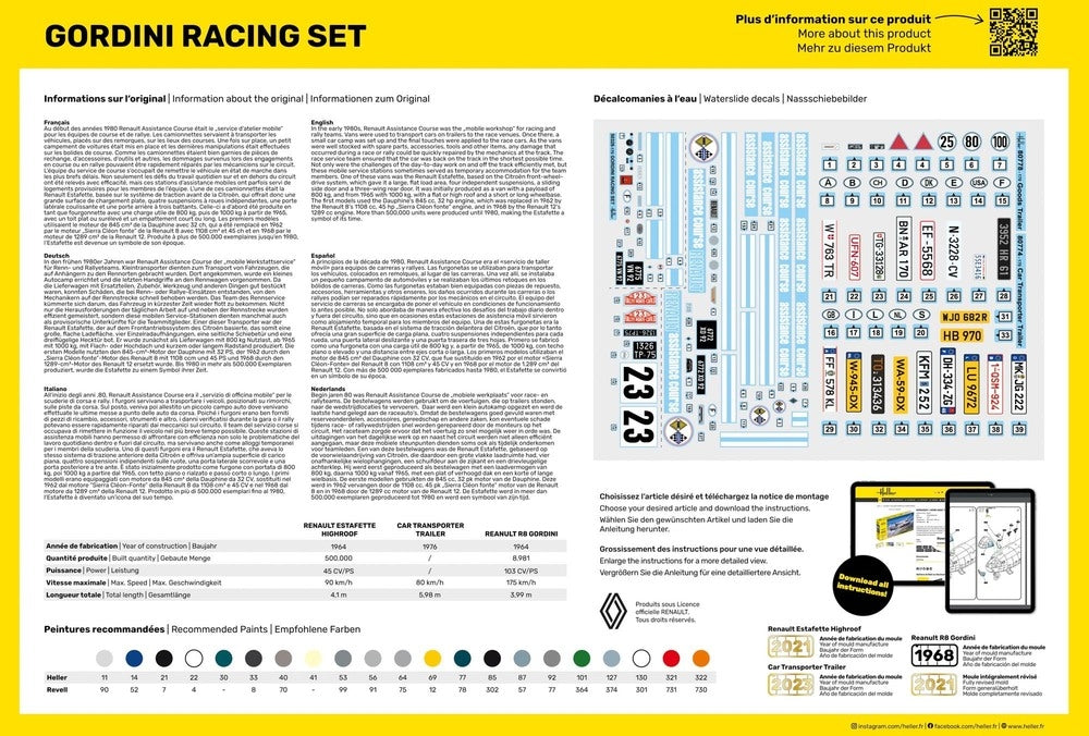 Heller 50328 Gordini Racing Coffret 1/24 – image 4