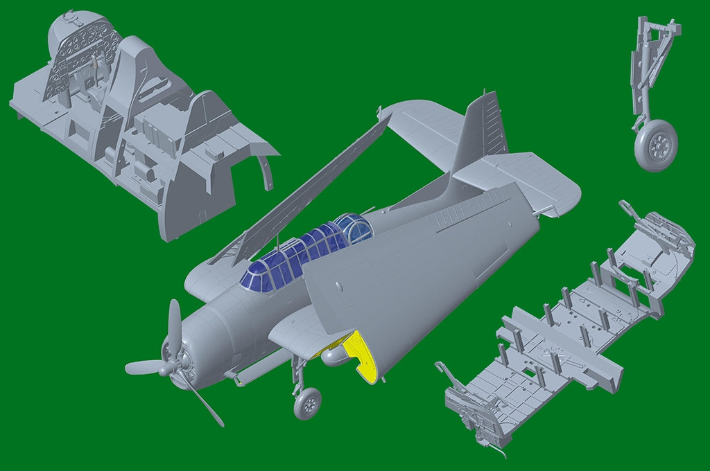 Hobby Boss 87274 TBM-3 Avenger 1/72 – obrázek 9