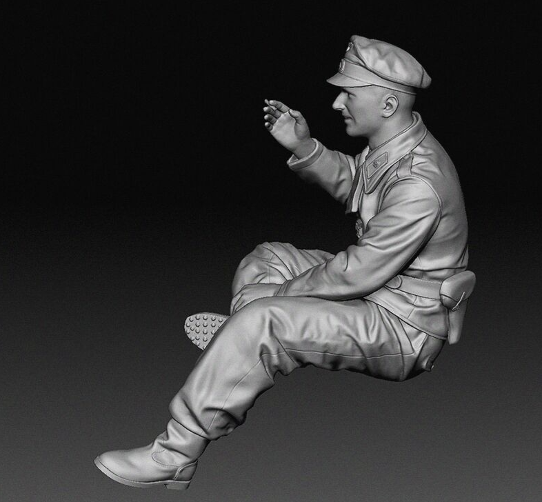 Das Werk DW16007 German Tank Commander 1/16 – image 3