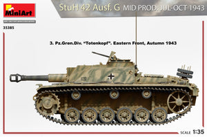 MiniArt 35385 StuH 42 Ausf. G MID PRODUCED BY JUL-OCT 1943 1/35 – immagine 7