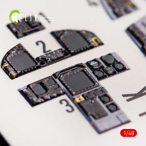 KELIK K48065 F-18C HORNET INTERIOR 3D DECALS FOR HASEGAWA KIT 1/48 – image 7