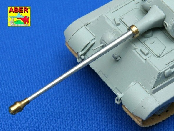 Aber 72L-36 8,8 cm KwK 43L/71 German tank barrel for Tiger II early Porsche turret 1/72 – obrázek 4