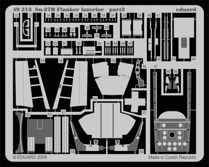 Intérieur du Su-27 Flanker B Eduard 49313, échelle 1/48, Academy – image 2