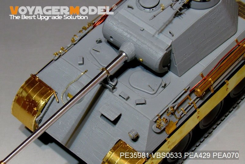 Voyager Model PE35981 WWII German Panther A Tank Basic For TAKOM 1/35 – imagen 14