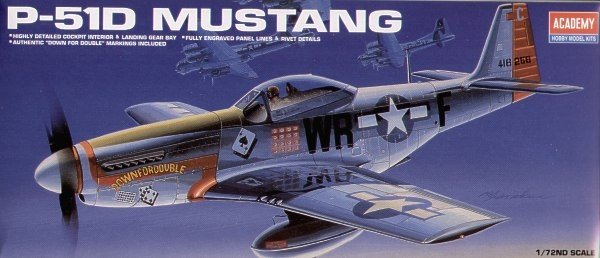 Academy 12485 P-51 D Mustang 1/72