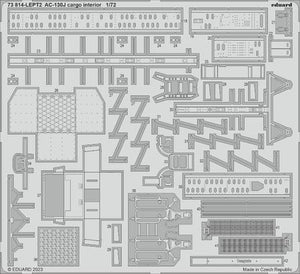 Eduard 73814 AC-130J cargo interior ZVEZDA 1/72 – immagine 2
