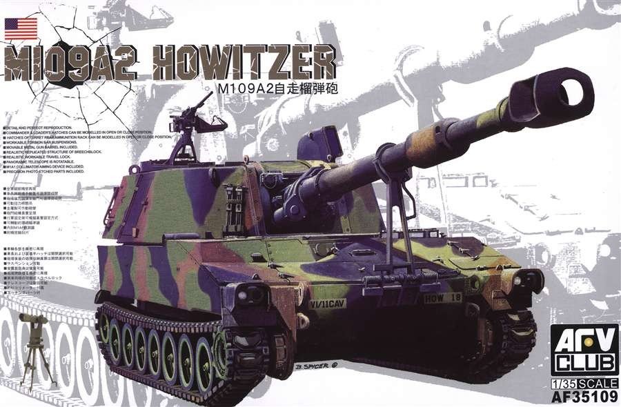 AFV Club 35109 M109A2 Howitzer 1/35